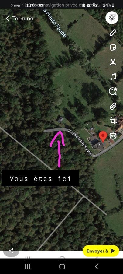 Chalet De La Haute Faude Wirwignes Екстериор снимка